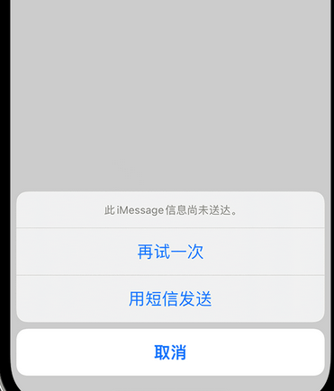 彭场镇apple维修iPhone上无法正常发送iMessage信息