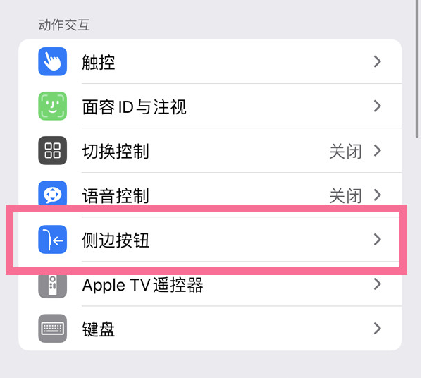 彭场镇苹果14维修店分享iPhone14 Plus侧键双击下载功能关闭方法 